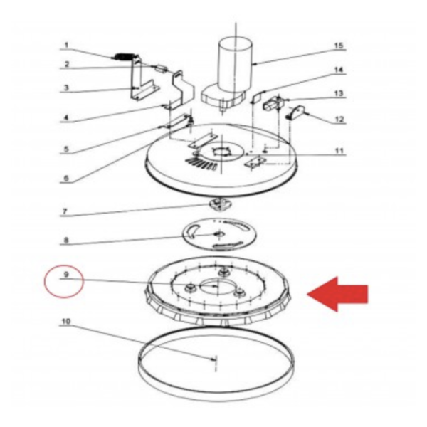 Падодержатель для поломоечной машины ArtRed AR-S5 Падодержатель для поломоечной машины ArtRed AR-S5