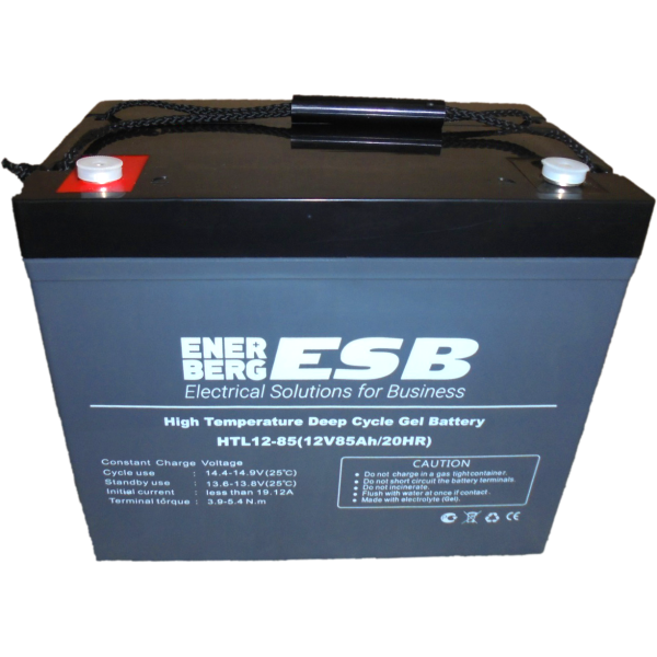 Аккумуляторная батарея ESB HTL12-85 (12V / 85Ah C20) GEL