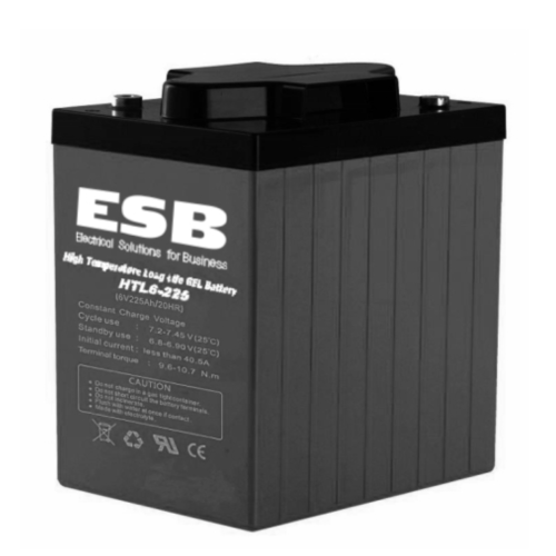 Аккумуляторная батарея ESB HTL6-225 (6V / 225Ah C20) GEL Аккумуляторная батарея ESB HTL6-225 (6V / 225Ah C20) GEL