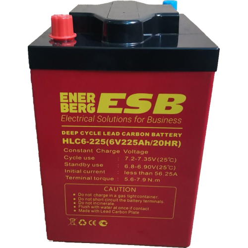 Аккумуляторная батарея ESB HLC6-225 (6V / 225Ah C20) Аккумуляторная батарея ESB HLC6-225 (6V / 225Ah C20)
