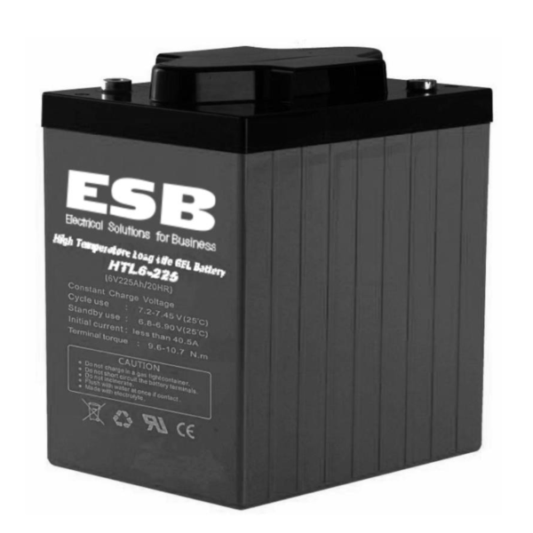Аккумуляторная батарея ESB HLC6-225 (6V / 225Ah C20) Аккумуляторная батарея ESB HLC6-225 (6V / 225Ah C20)