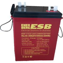 Аккумуляторная батарея ESB HLC6-300 (6V / 300Ah C20)