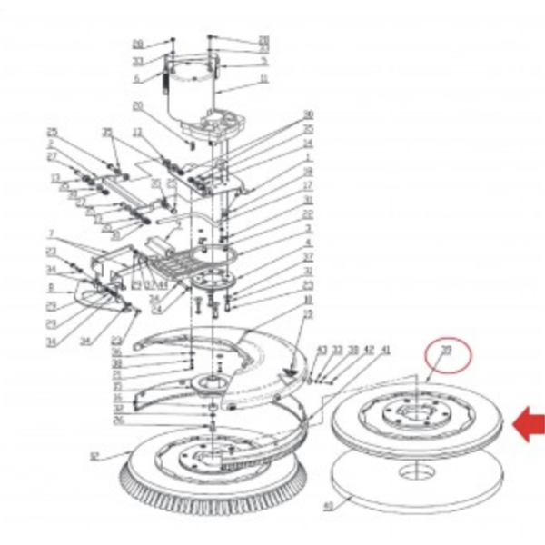 Падодержатель для Gadlee GT30 Падодержатель для Gadlee GT30