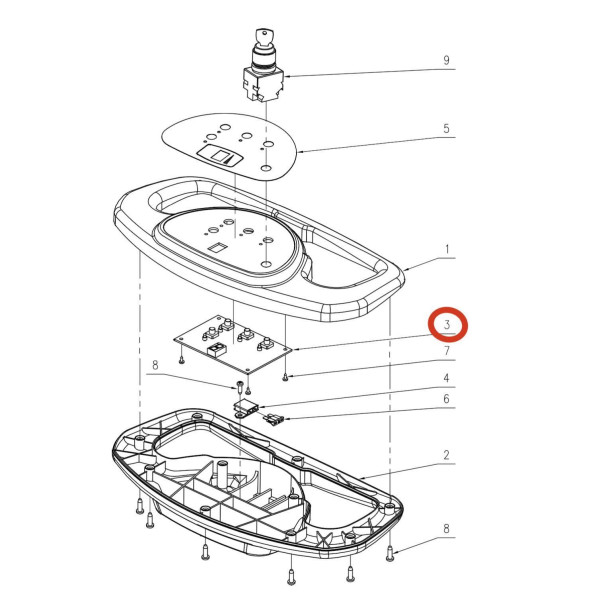 KEDI Электроплата 350B-C01