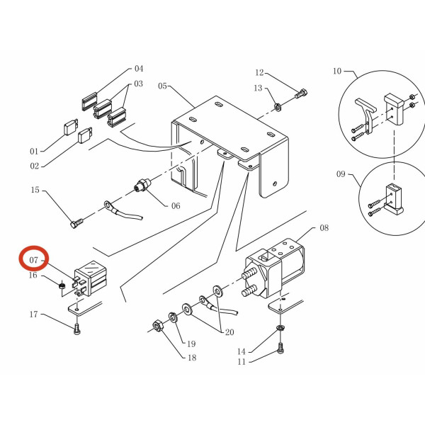 KEDI Реле 530В-С07
