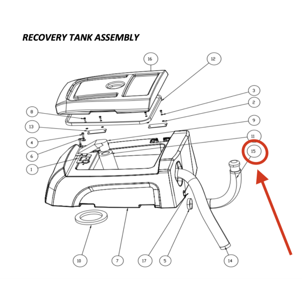 Сливной шланг Ø38*750 мм для VinnerMyer S460/S530 Сливной шланг Ø38*750 мм для VinnerMyer S460/S530