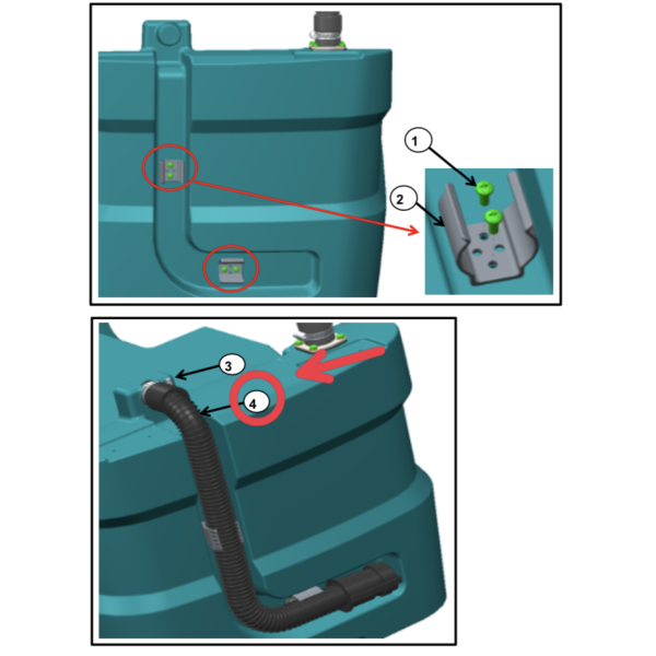 Шланг слива грязной воды для VinnerMyer S700 R Шланг слива грязной воды для VinnerMyer S700 R