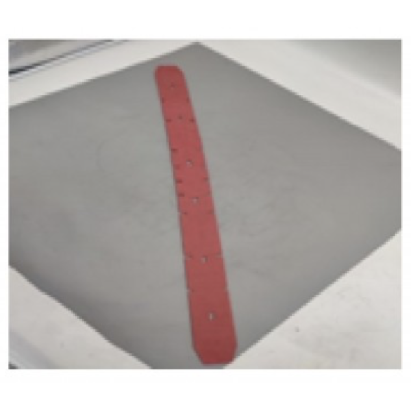 Передняя резинка скребка каучуковая для Wilmart K131 / K231