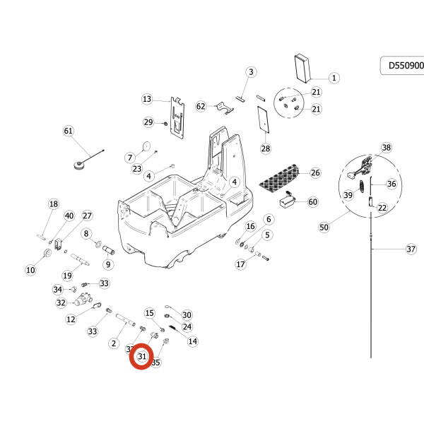Кран подачи воды Lavor Pro Comfort XS 75 Essential/ S-R 90 Кран подачи воды Lavor Pro Comfort XS 75 Essential/ S-R 90