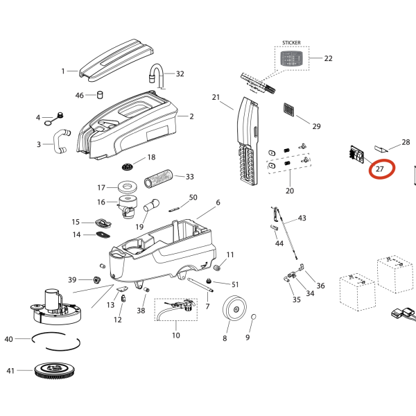 LAVOR Плата контроля управления DYNAMIC 45B LAVOR Плата контроля управления DYNAMIC 45B