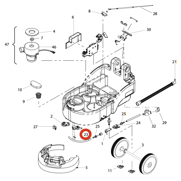 Электроклапан Lavor pro Quick 36B