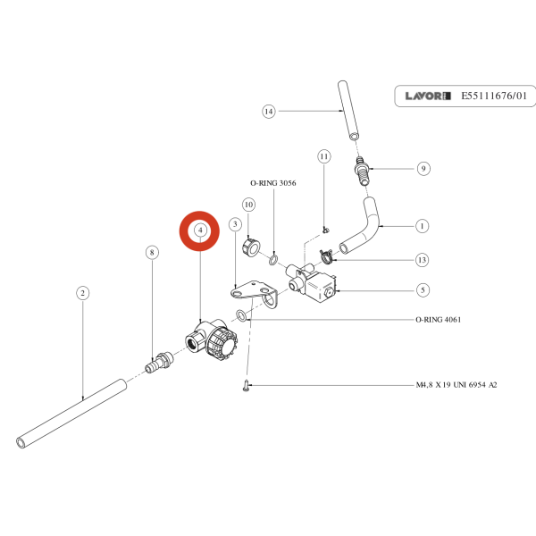 Водяной фильтр Lavor Pro Speed 45 E/B, SCL MIDI-R 75BT