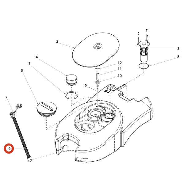 Сливной шланг Lavor pro Quick 36B/E