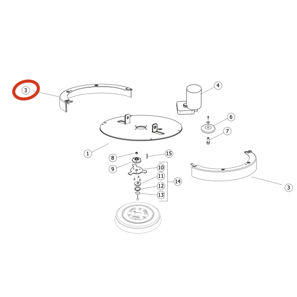 LAVOR Брызговик щетки DYNAMIC 45B, 45E LAVOR Брызговик щетки DYNAMIC 45B, 45E
