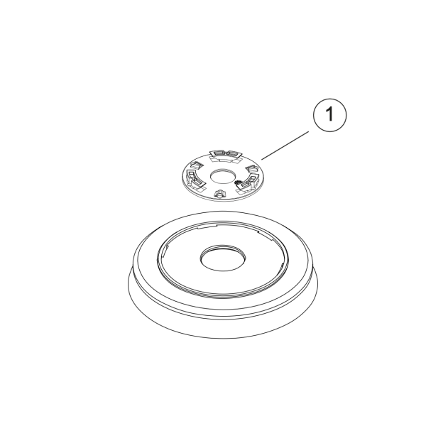 LAVOR Фланец щетки DYNAMIC 45B LAVOR Фланец щетки DYNAMIC 45B