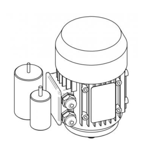 Мотор привода щетки 220V Lavor Pro Speed 45 E