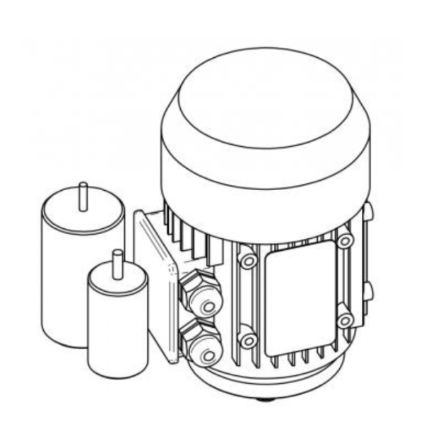Мотор привода щетки 220V Lavor Pro Speed 45 E