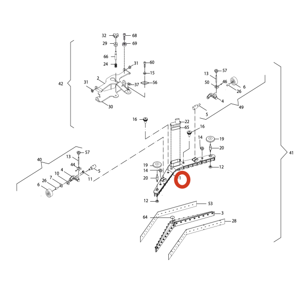 Тело сквиджа Lavor Pro Free Evo 45B Тело сквиджа Lavor Pro Free Evo 45B