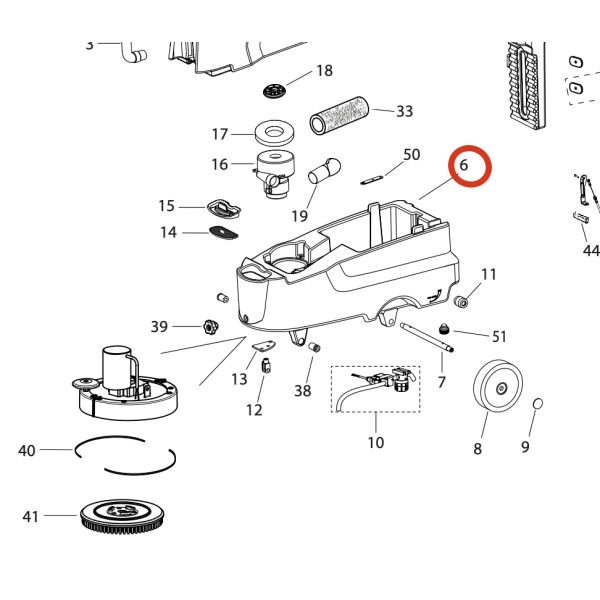 LAVOR Бак чистой воды DYNAMIC 45B, 45E