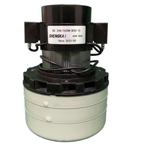 Вакуумный мотор 24В 550Вт периферический трехстадийный Метлана Вакуумный мотор 24В 550Вт периферический трехстадийный Метлана