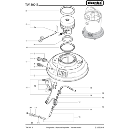 Помпа для Cleanfix TW 300 S