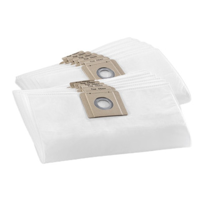 Фильтр-мешки, 10 шт, для пылесосов серии (T 15/1, 17/1)