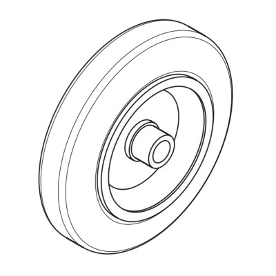 Колесо заднее для пылесоса Columbus SX244