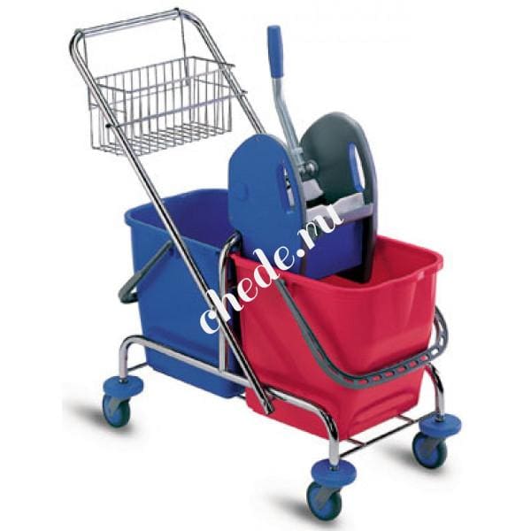 Уборочная тележка двухведерная Euromop Linea, 2х15 Тележка для уборки
