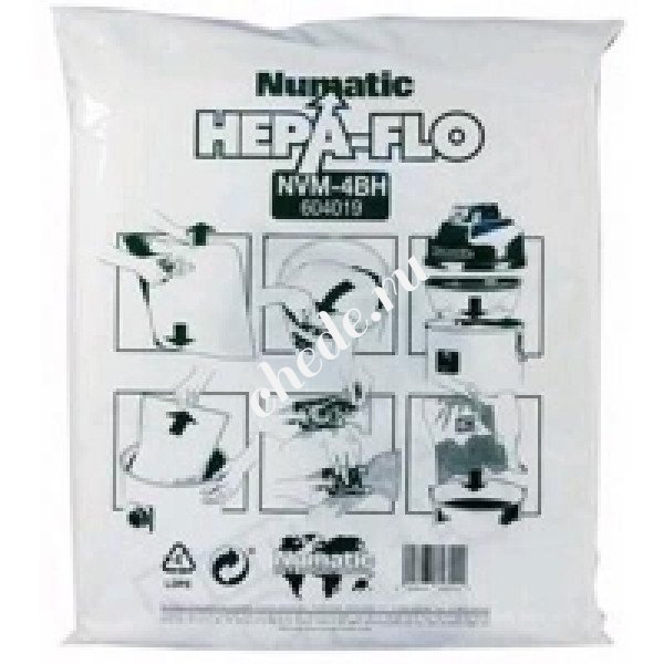 Мешки Hepaflo объемом 40 л для Numatic