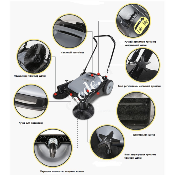 Боковая щетка к подметальной машине ChaoBao HYS-105