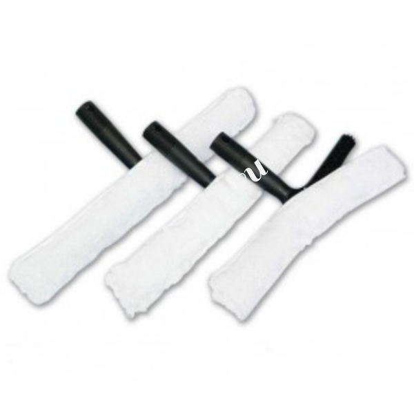 Шубка с держателем для мытья окон из микрофибры 35см Super Clean C-070