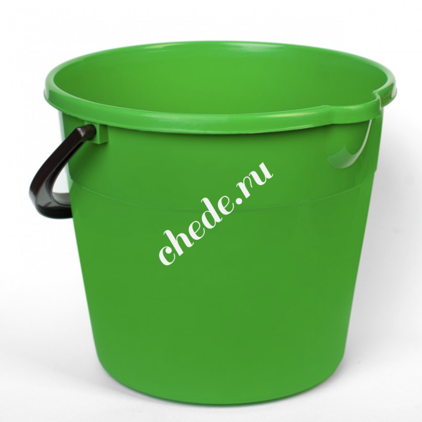 Ведро пластиковое со сливным носиком 7 л "Классика"