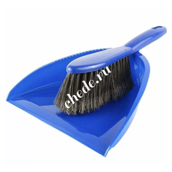 Комплект для уборки: совок + щетка-сметка 32см Мультипласт MPG961444