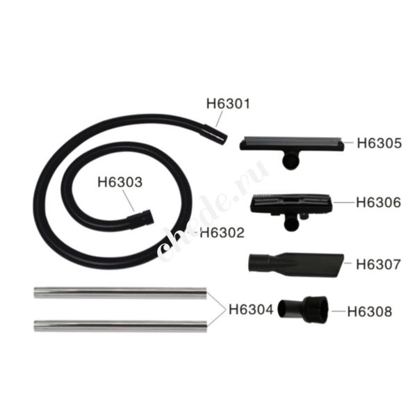 Насадка для сухой уборки H6306 пылеводососа на 15л NewMade