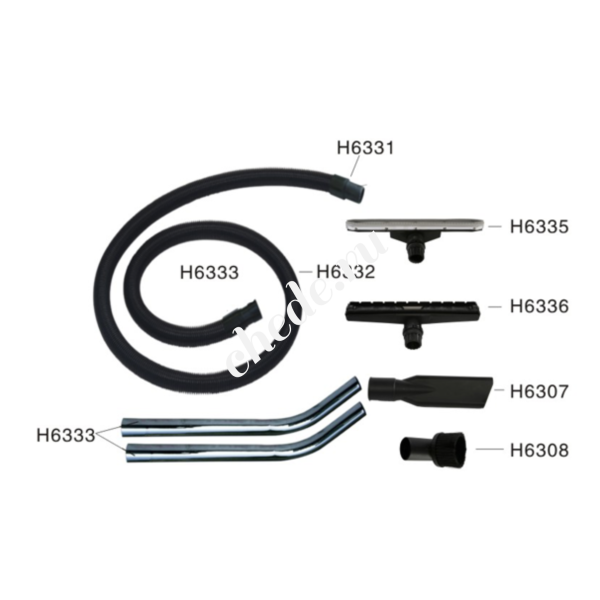 Насадка для сухой уборки H6336 пылеводососа на 30/60/70/80/90л NewMade