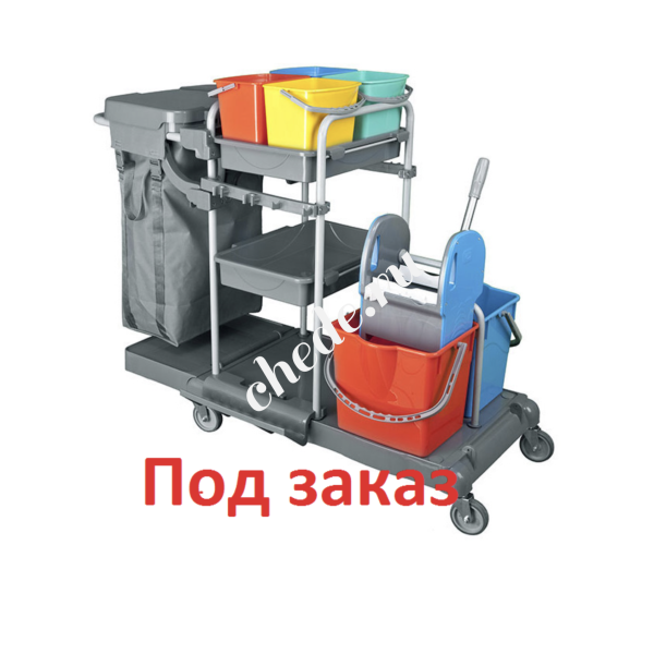 Многофункциональная уборочная тележка UCTEM-PLAS KA401FB