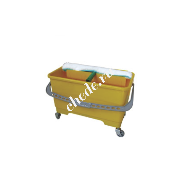 Ведро на колесах с отжимом для мытья окон 22 л UTEM-PLAS CK103