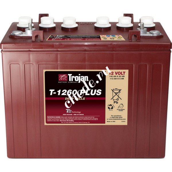 Аккумуляторная батарея Trojan T1260+