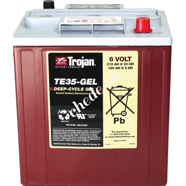 Аккумуляторная батарея Trojan TE35-GEL