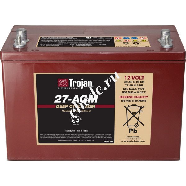 Аккумуляторная батарея Trojan 27-AGM