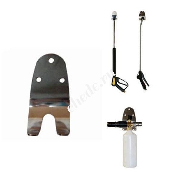 Держатель для инжектора, пенной насадки ( вилка) нерж.