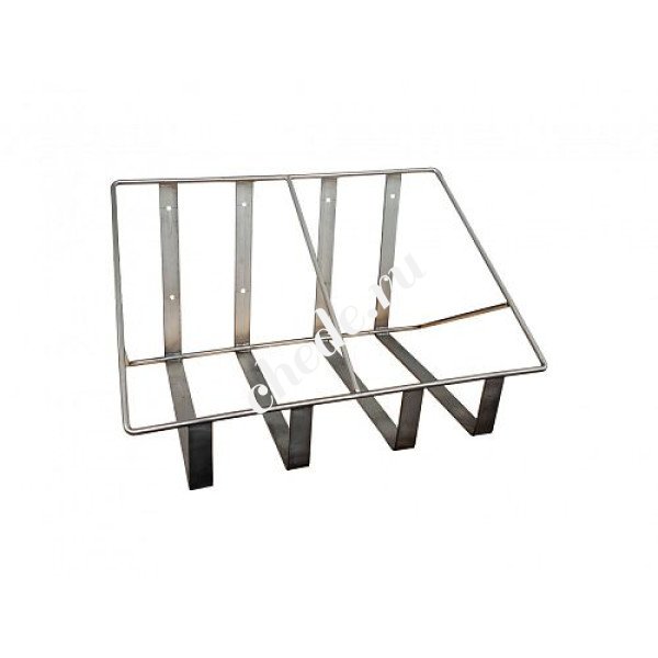 Канистродержатель двухместный, нерж. сталь