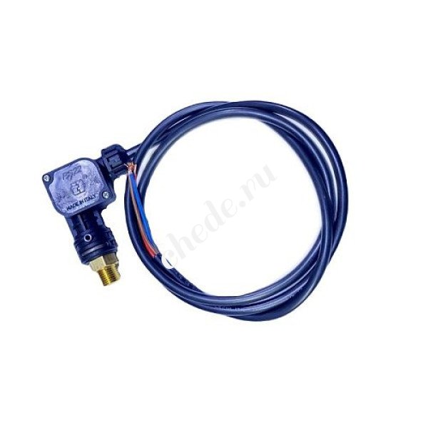 Датчик давления PS22 (латунь) 1/4 ш. 45 бар чёрный