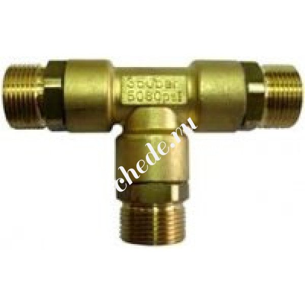 Тройник штуцер M22х1,5, штуцер M22х1,5, штуцер M22х1,5