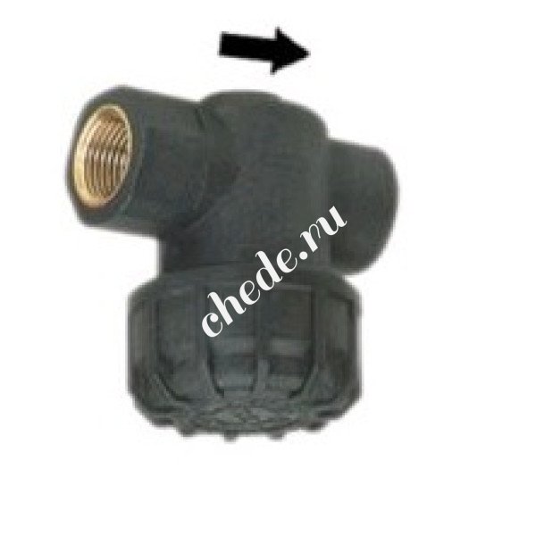 Фильтр F5 1/2 г-г;50 микрон.  с обратным клапаном