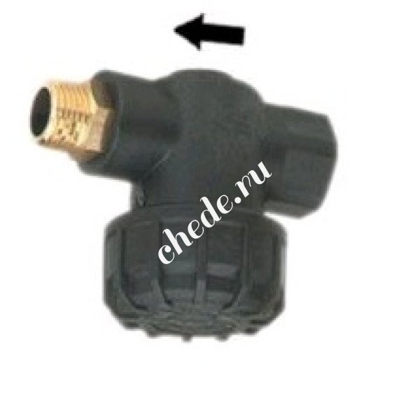 Фильтр F5 1/2 г-ш ;50 микрон.  с обратным клапаном