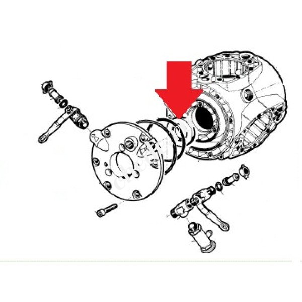 Сальник 40х80х10 насоса APS101,121,141,166