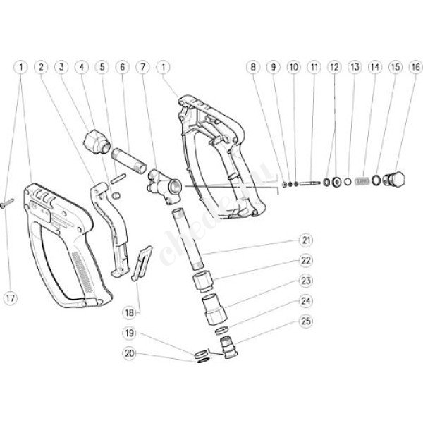 Ремкомплект курка распылительного RL 86 10 x1 шт.