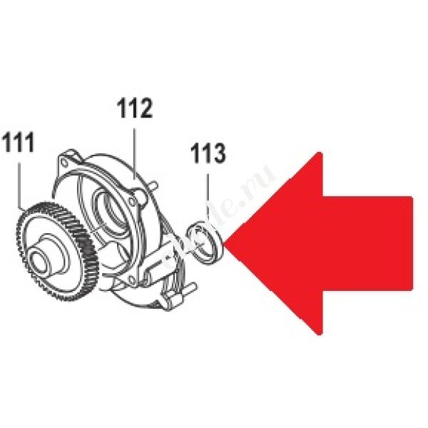 Сальник 20х30х7 насоса MC