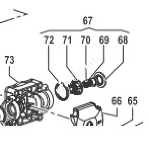 Клапан в сборе насоса BP/BPS260;300;330HS